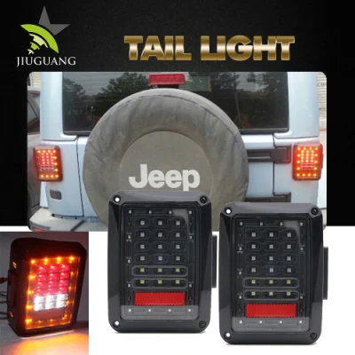 Detener licencia Jeep Yj Tj Jk Cj Backup Reverse Wholesale Truck Jeep Trailer Luces traseras LED