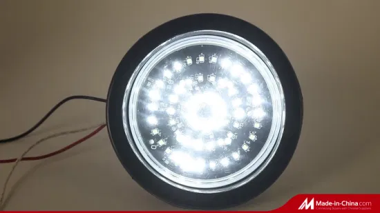 Luz de emergencia LED redonda de 4 