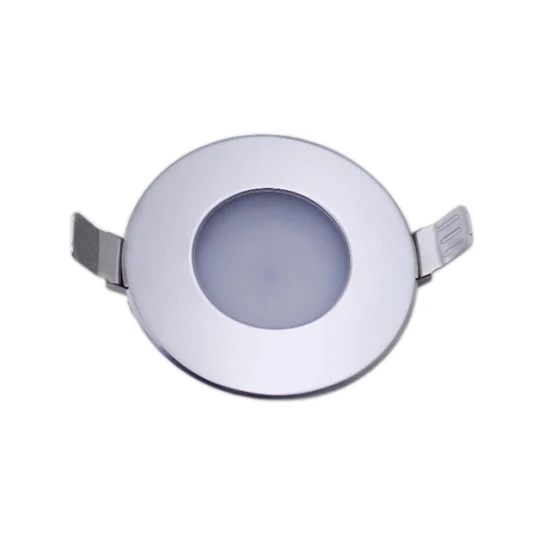 Luz empotrada LED para vehículos recreativos Downlight marino de 24V de acero inoxidable 316