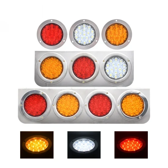 DC12V 24V camión remolque LED lámpara trasera de parada LED indicador de señal luces traseras camión remolque LED lámpara trasera de parada